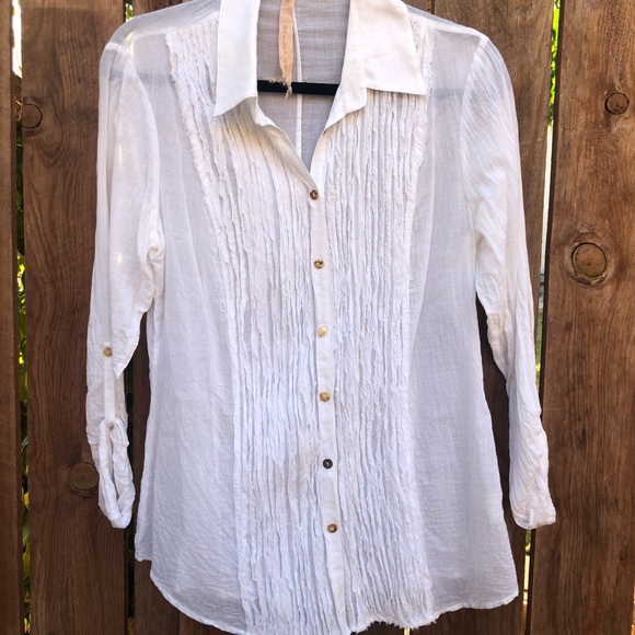 White button down - Picture 1 of 2